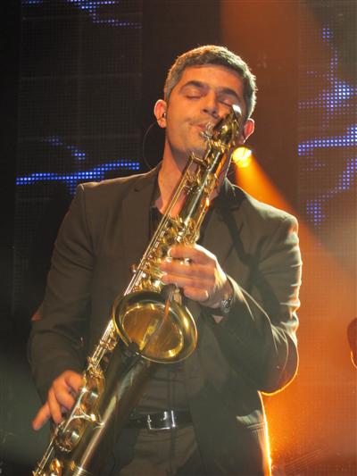 Saxofonista Victor C.