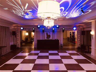 Aluguer Pista de Dança Branca & Madeira